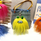 Kawaii Monster Plush Keychain - Sausage Mouth Bag Charm Pendant