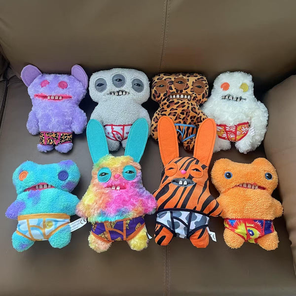 Ugly Cute Big Tooth Monster Plush Doll 28cm - Funky Stuffed Animal