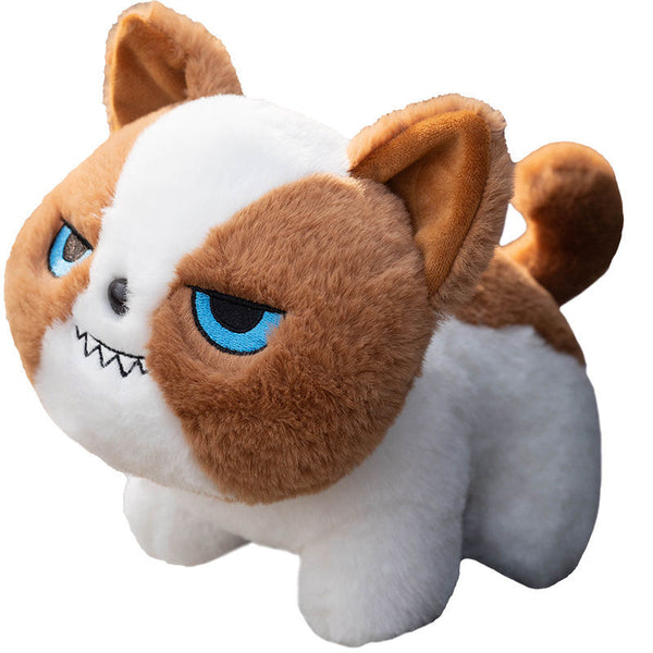 Ugly Cute Cat-Rabbit Hybrid Plush Doll - Weird Mutant Stuffed Animal