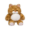 Ugly Cute Fat Cat Plush Doll - Chubby Lazy Cat Stuffed Animal